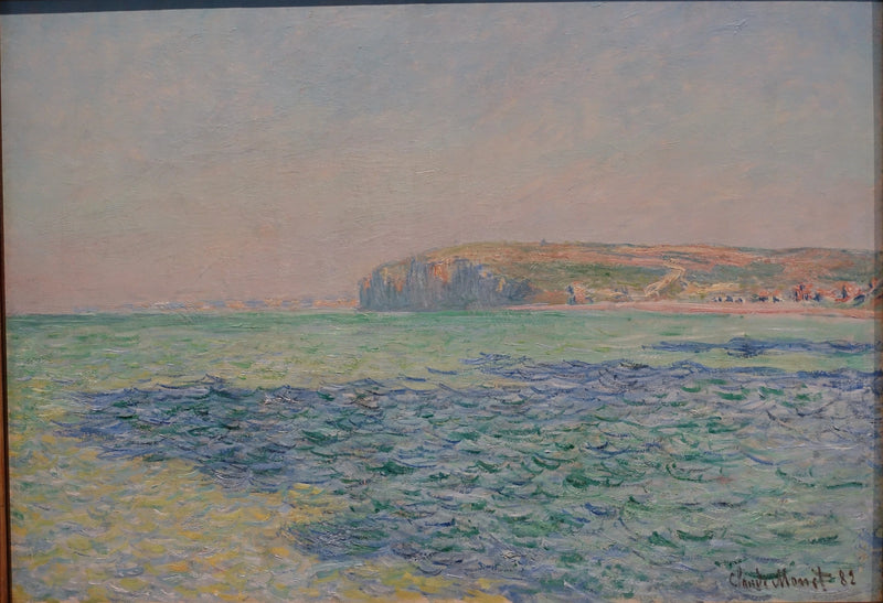 เงาบนทะเล, หน้าผาแห่งปูร์วิลล์ - Claude Monet