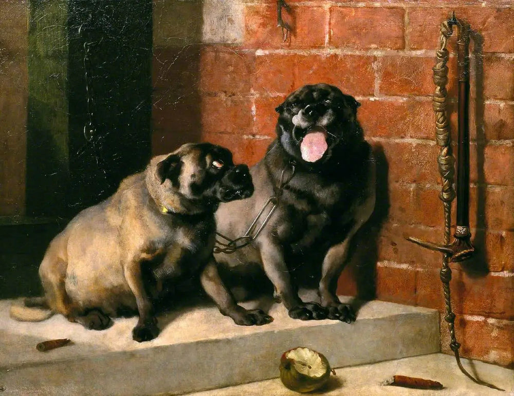 Oncle Tom - Edwin Henry Landseer image 1 copie de tableau peinte à la main