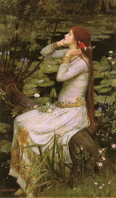 Reproduction du tableau « Ophélie - John William Waterhouse » par Alpha Reproduction en peinture à l’huile