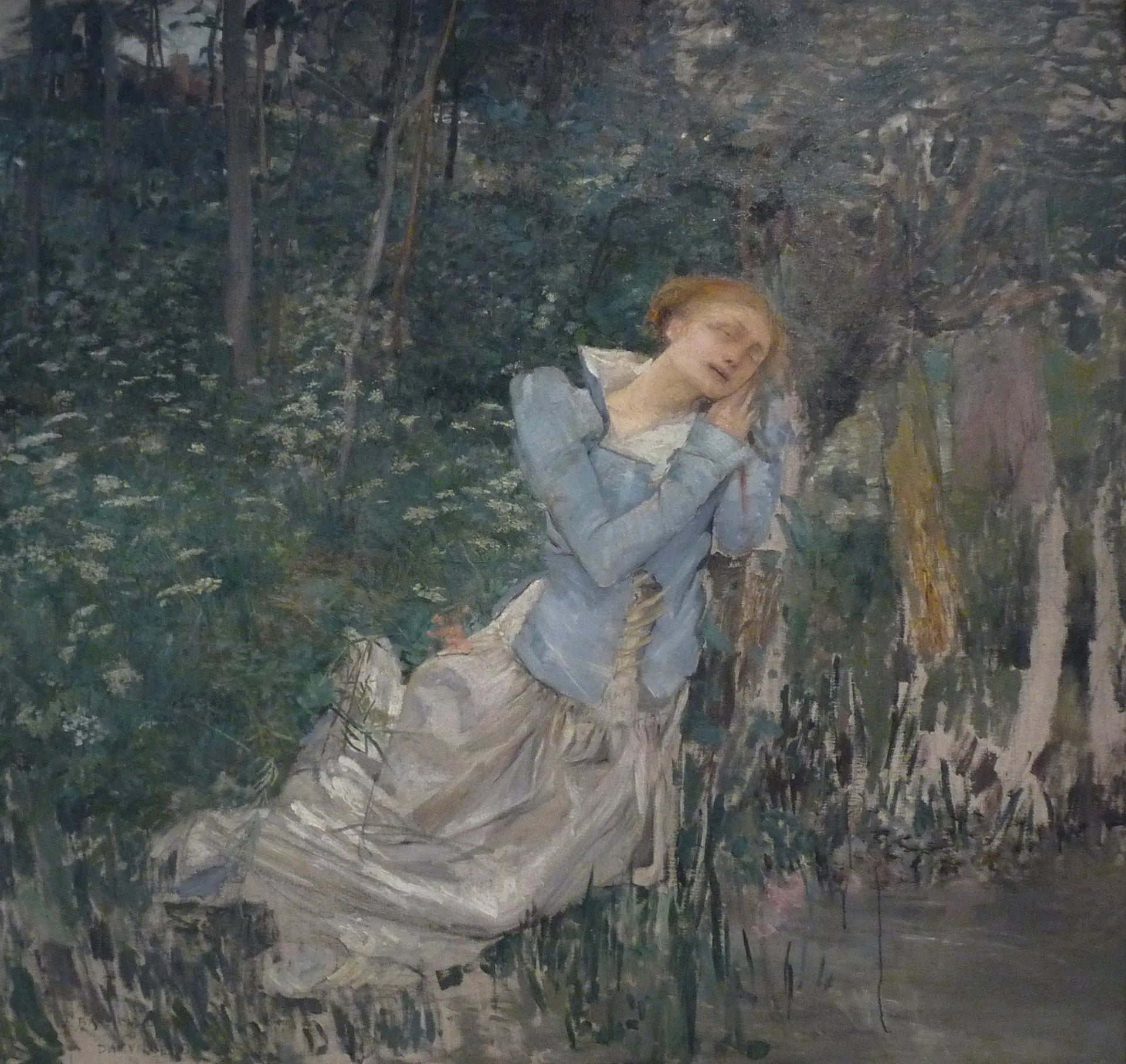 Ophélie - Jules Bastien-Lepage image 1 reproduction réalisée par Alpha Reproduction
