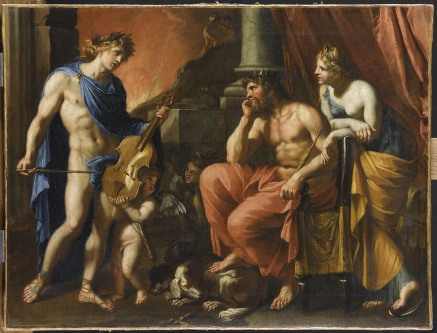 Orphée devant Pluton et Proserpine - François Perrier