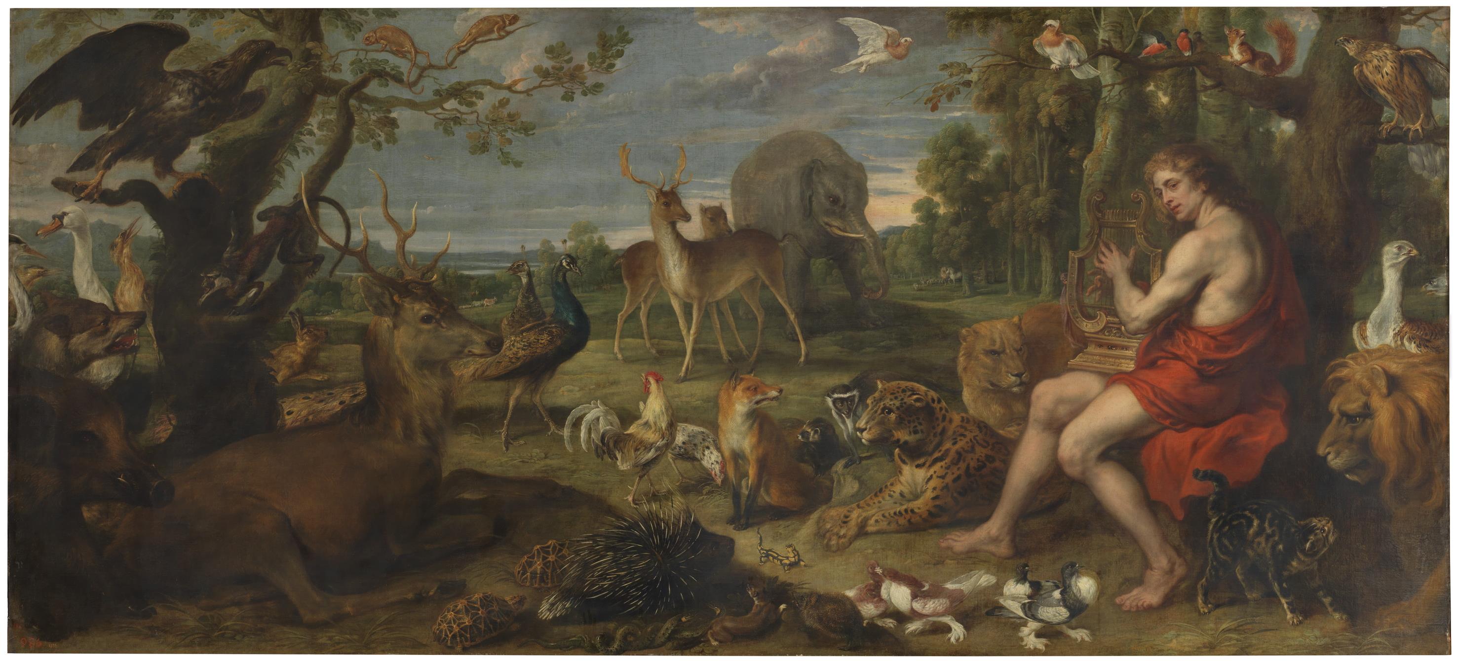 Orphée et les animaux - Frans Snyders image 1 reproduction d’œuvre d’art à l’huile
