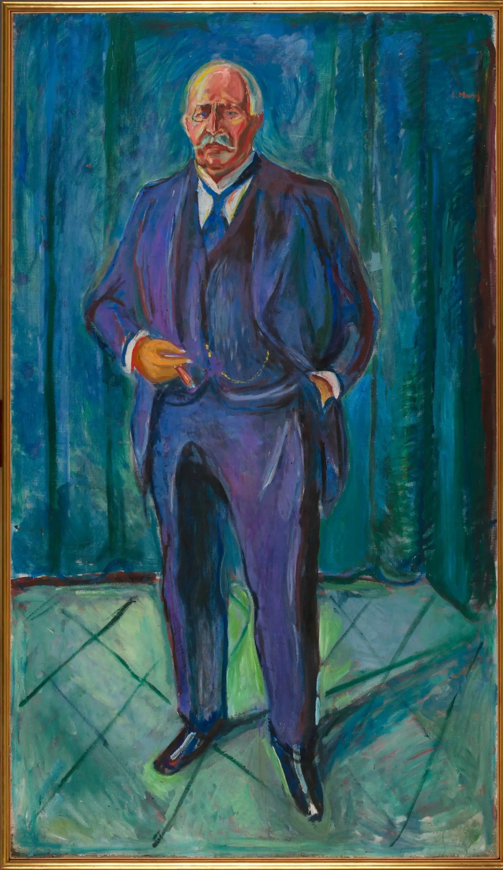Otto Blehr - Edvard Munch image 1 reproduction de peinture à l’huile
