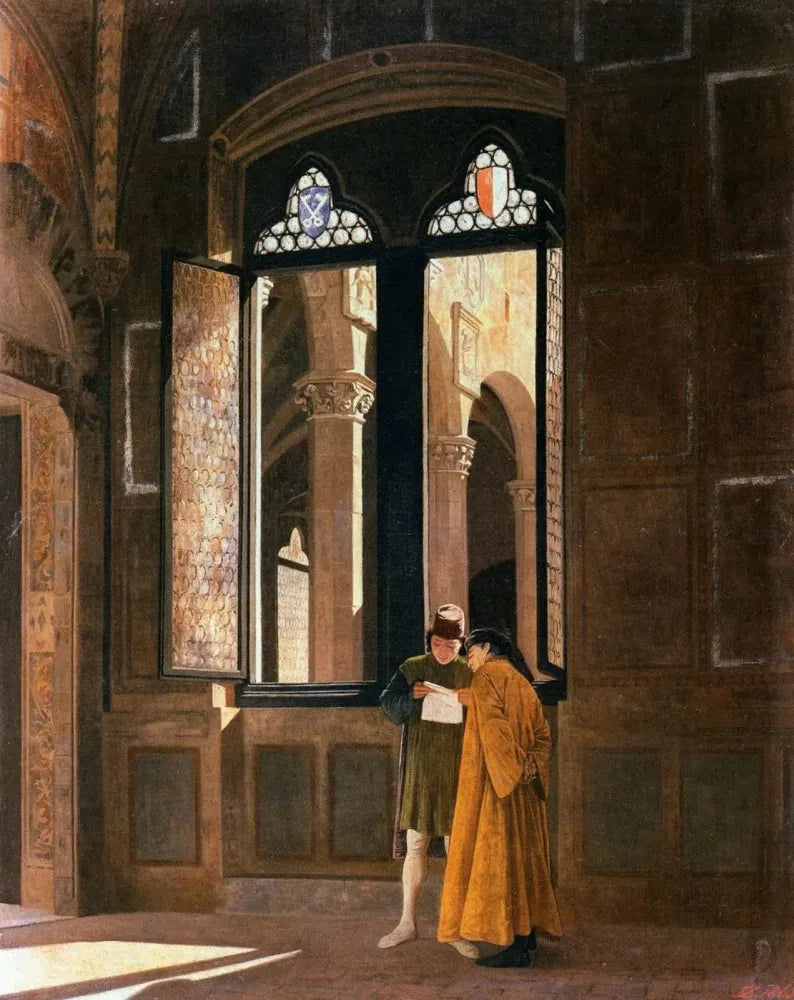 Palazzo Pretorio - Federico Zandomeneghi image 1 reproduction d’œuvre d’art à l’huile