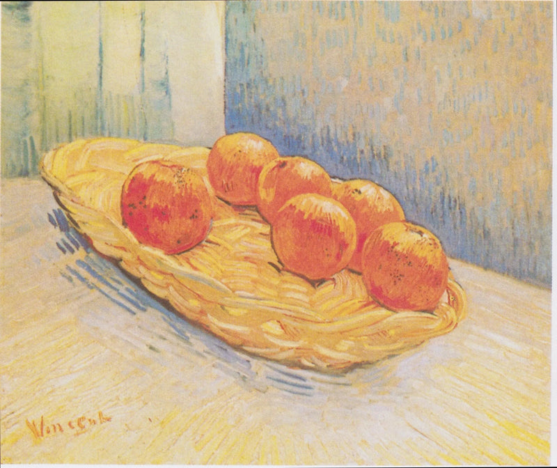 ภาพนิ่งกับตะกร้าส้ม - Vincent van Gogh