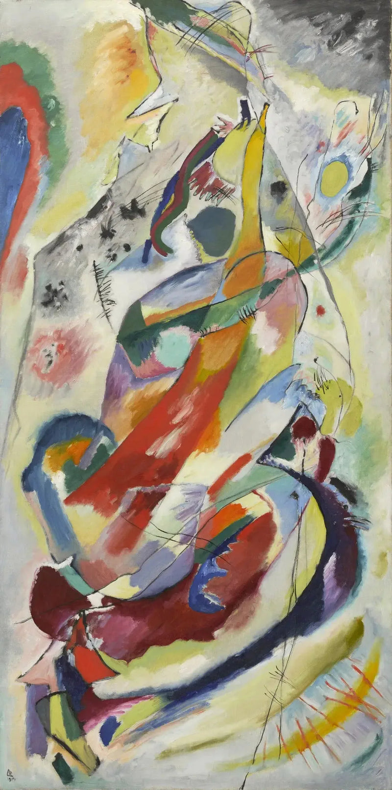 แผงสำหรับ Edwin R. Campbell หมายเลข 1 - Vassily Kandinsky
