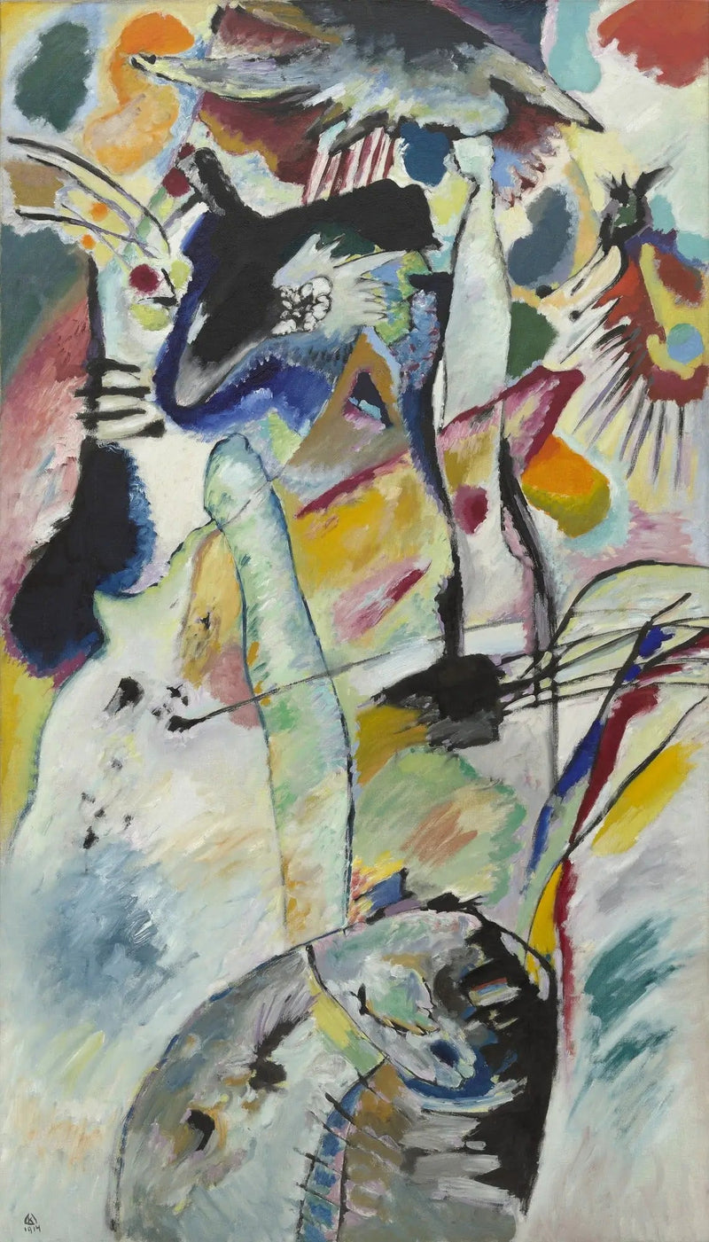 แผงสำหรับ Edwin R. Campbell หมายเลข 3 - Vassily Kandinsky