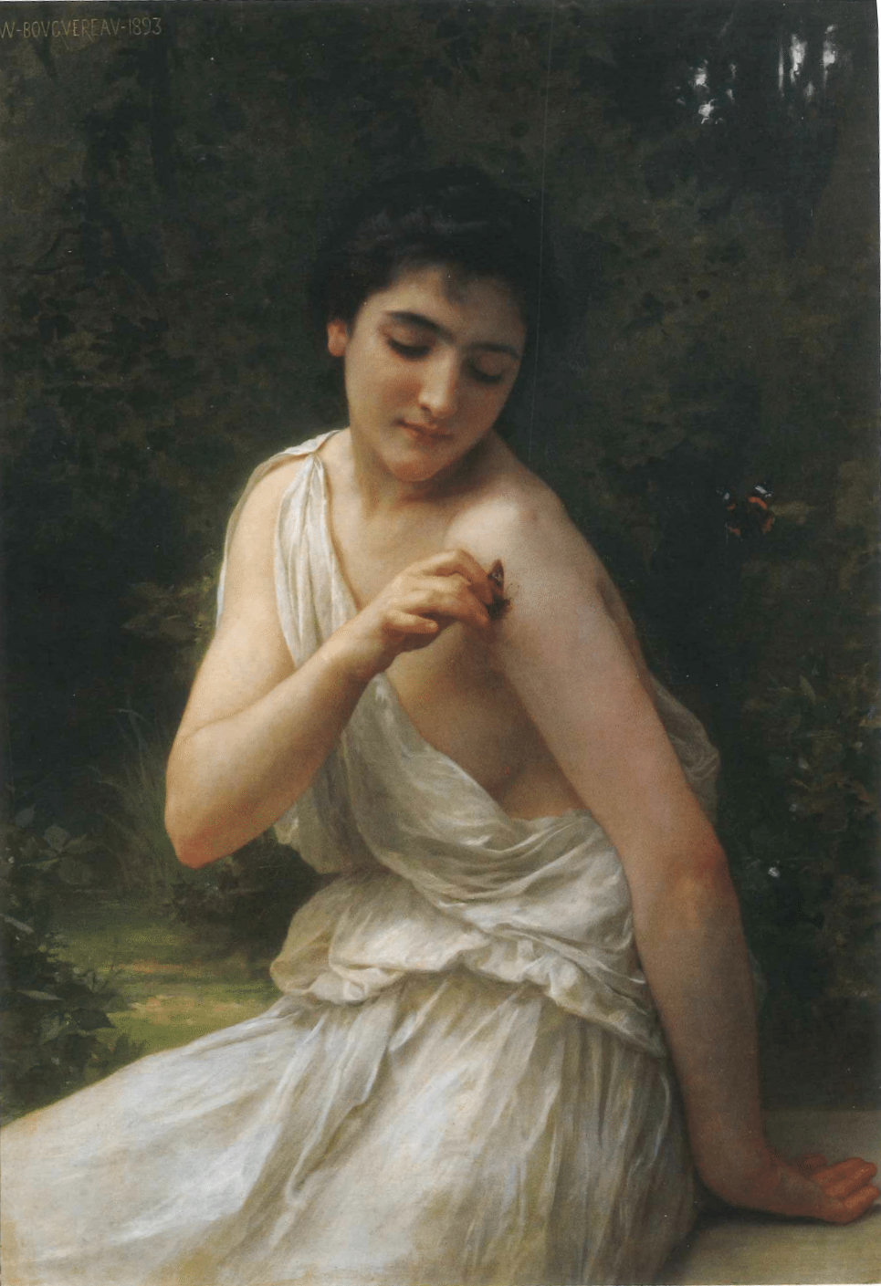 Le Papillon (1893) - Bouguereau