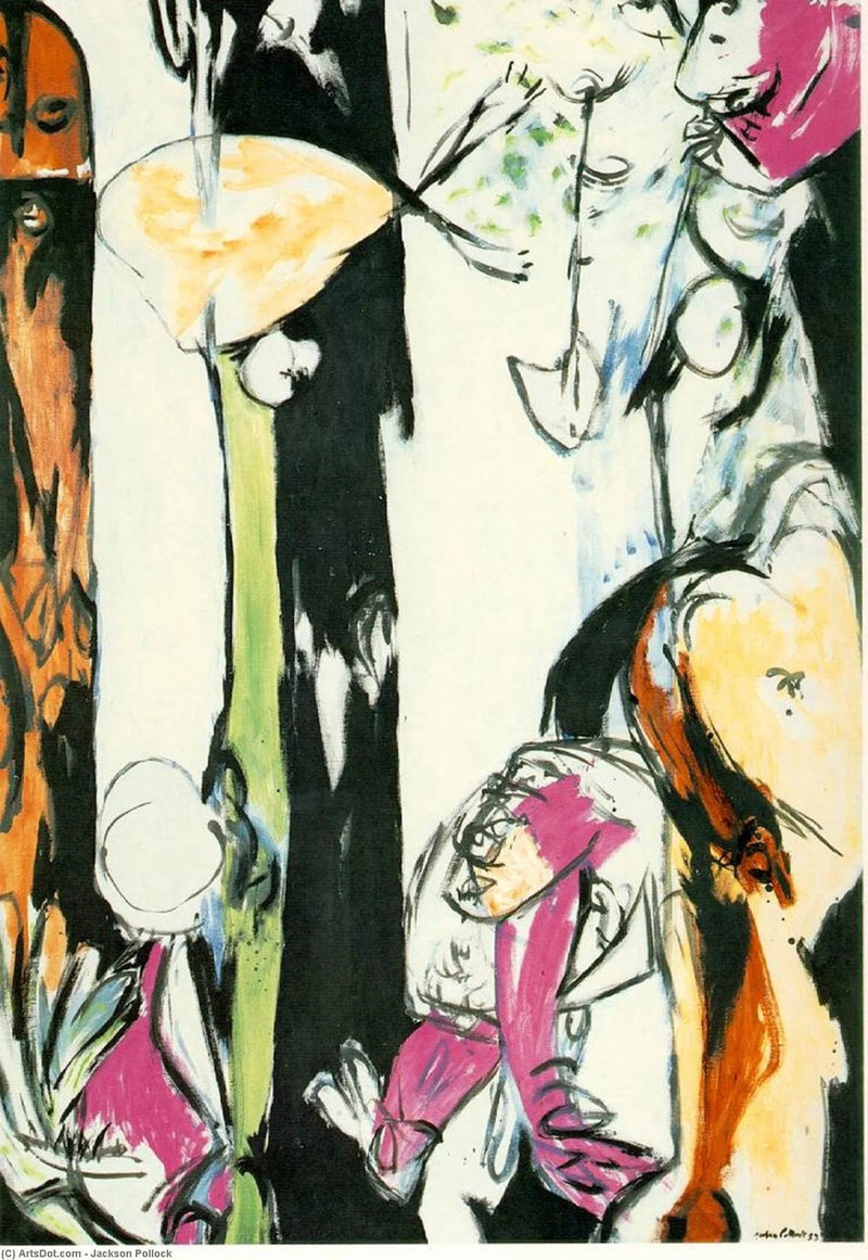 Pâques et le totem - Jackson Pollock