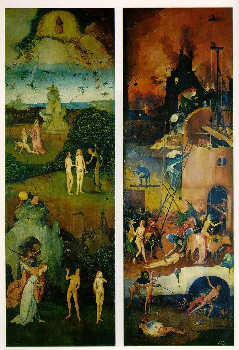 สวรรค์และนรก - Hieronymus Bosch
