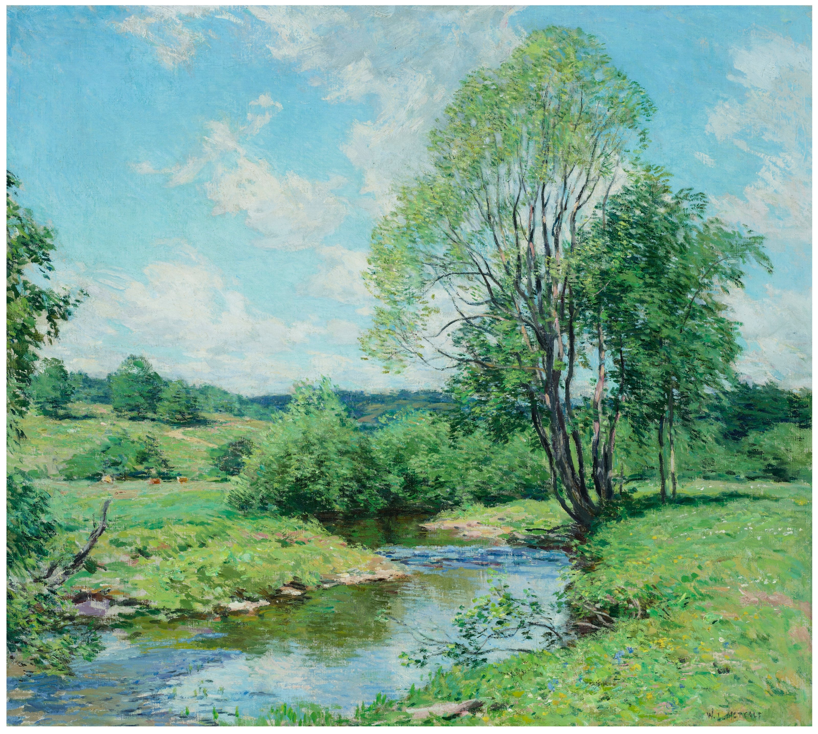 Paresse verte - Willard Metcalf - Alpha Reproduction