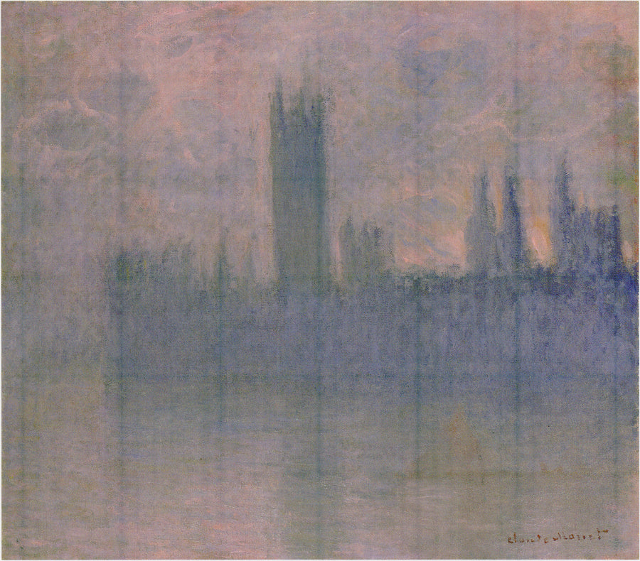 ห้องประชุมรัฐสภา, ซิมโฟนีในสีชมพู - Claude Monet