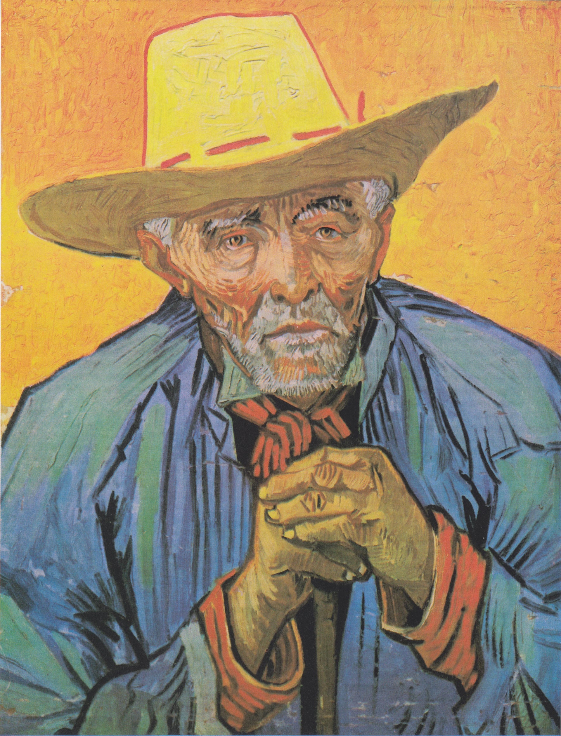 Portrait de Patience Escalier F443 de Vincent van Gogh, Norton Simon Museum