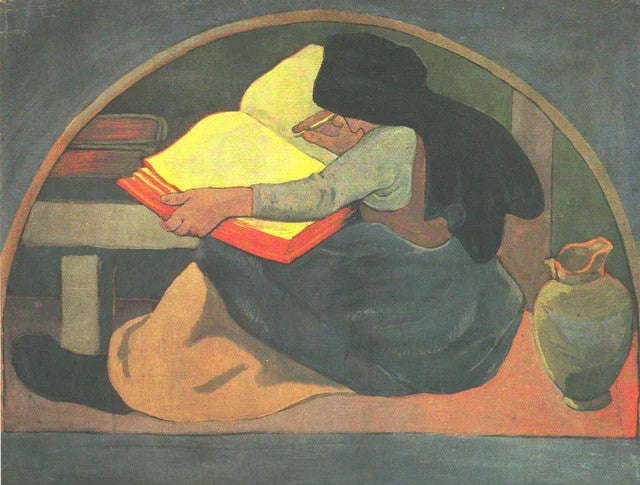 Grammaire. L’étude, peinture de Paul Sérusier
