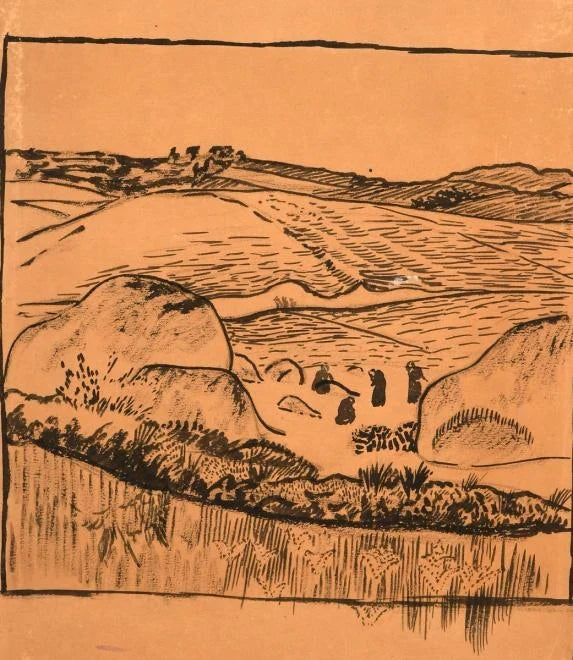 Terre bretonne - Paul Sérusier