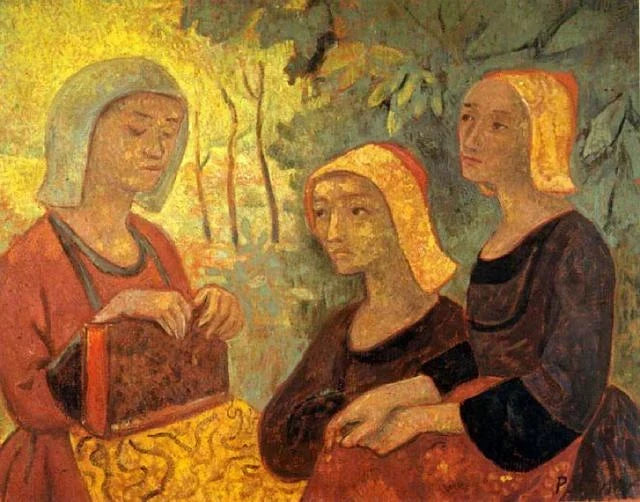 Bretonnes au livre - Paul Sérusier