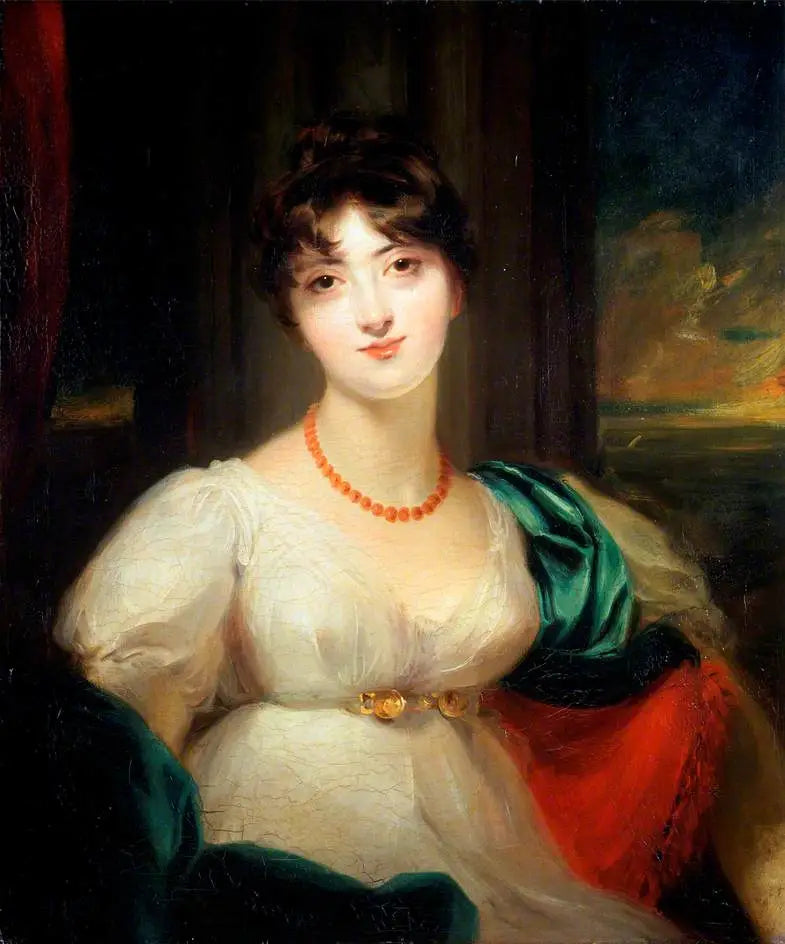 พอลินา (1784–1823), ภรรยาคนแรกของ Sir Codrington Edmund Carrington - ทอมส์ ลอเรนซ์