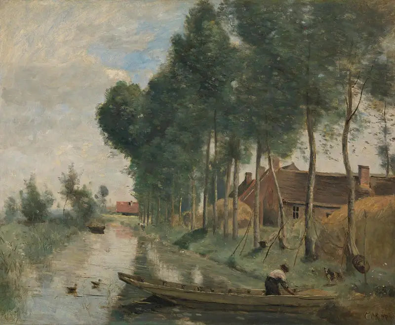 ทัศนียภาพที่ Arleux-du-Nord - ฌ็อง-บาติสต์ คามิลล์ คอโร