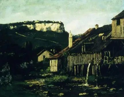 ทัศนียภาพที่ Ornans - Gustave Courbet