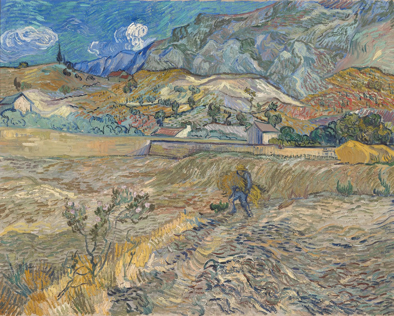 ทิวทัศน์ที่แซงต์-เรมี - Vincent van Gogh