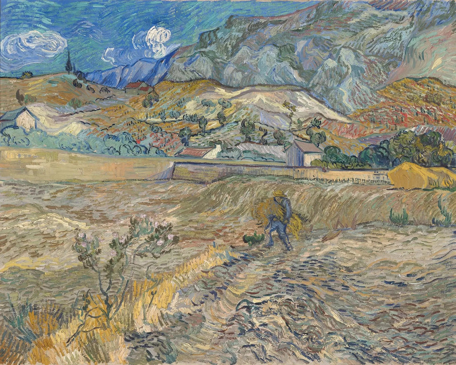 ทิวทัศน์ที่แซงต์-เรมี - Vincent van Gogh