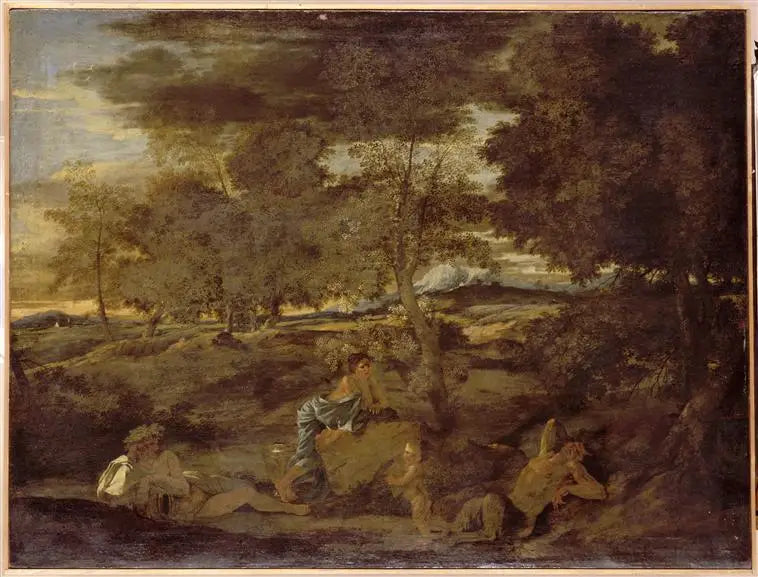 ทัศนียภาพของไซเทอร์ที่หลับใหล - Nicolas Poussin