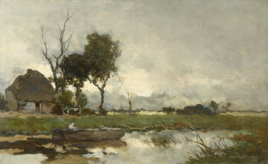 Paysage d'automne - Johan Hendrik Weissenbruch
