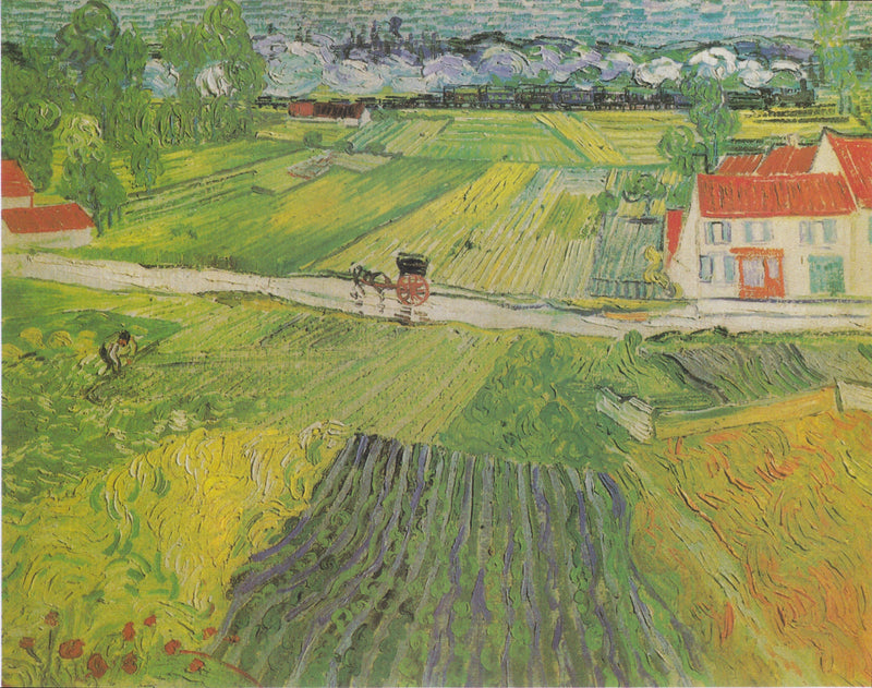 ทิวทัศน์ออแวร์หลังฝนตก - Vincent van Gogh