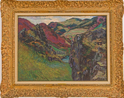 Paysage aux environs de Saint-Julien-des-Chazes - Armand Guillaumin - Alpha Reproduction