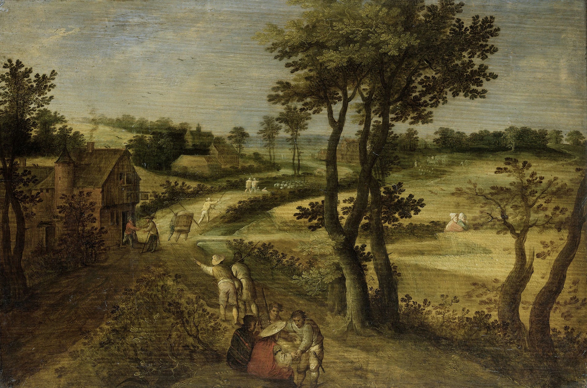 Paysage avec champs de maïs - Jacob (II) Savery