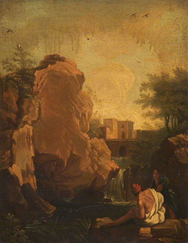 Paysage avec des brigands - Salvator Rosa
