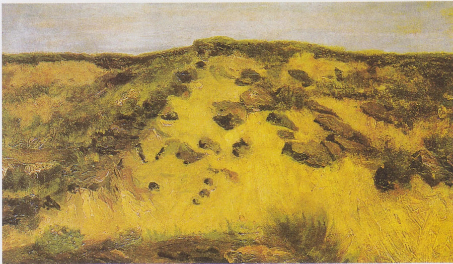 ภูมิทัศน์กับเนินทราย - Vincent van Gogh