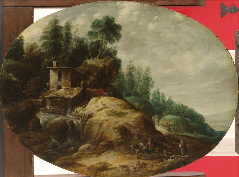 Paysage avec moulin à eau - Gillis Peeters I