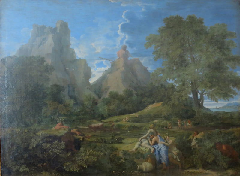 ทัศนียภาพกับโพลีเฟม์ - Nicolas Poussin