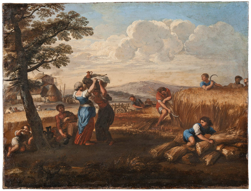ทัศนียภาพพร้อมการเก็บเกี่ยว - Pietro da Cortona