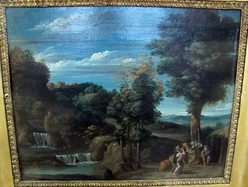 ทัศนียภาพพร้อมฤาษี - Domenichino
