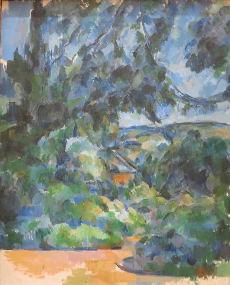 ภูมิทัศน์สีน้ำเงิน - Paul Cézanne