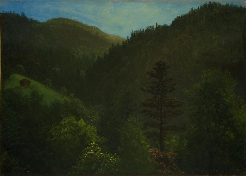 ทัศนียภาพป่าไม้ - Albert Bierstadt