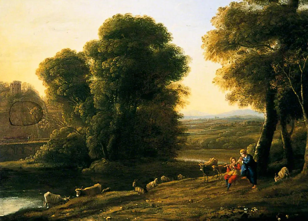 Paysage - Claude Lorrain - Alpha Reproduction