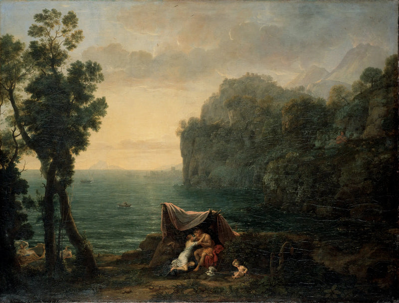 ทิวทัศน์ชายฝั่งพร้อม Acis และ Galatea - Claude Lorrain
