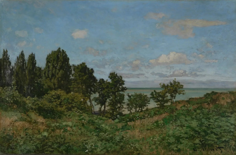 ภูมิทัศน์ชายฝั่ง - Claude Monet
