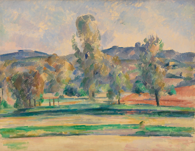 ภูมิทัศน์ฤดูใบไม้ร่วง - Paul Cézanne