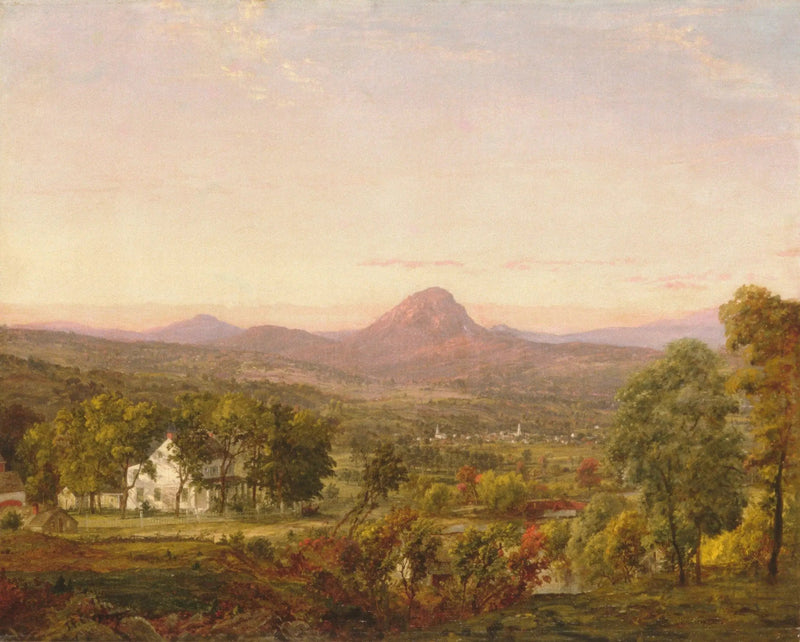 ทัศนียภาพฤดูใบไม้ร่วง, ภูเขา Sugar Loaf, เขตออเรนจ์, นิวยอร์ก - แจสเปอร์ ฟรานซิส ครอปซีย์