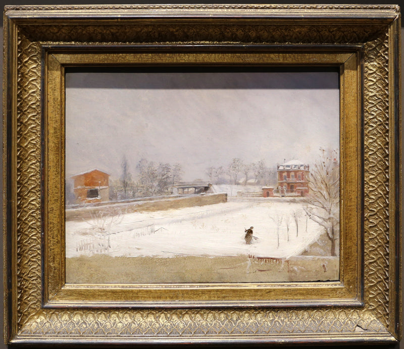 ทัศนียภาพฤดูหนาว - Giuseppe De Nittis