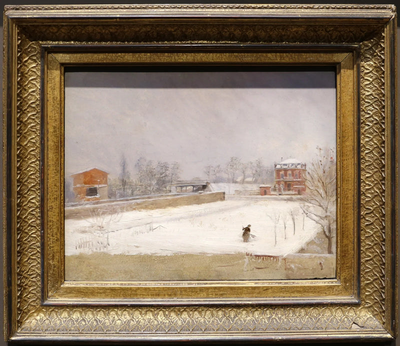 ทัศนียภาพฤดูหนาว - Giuseppe De Nittis