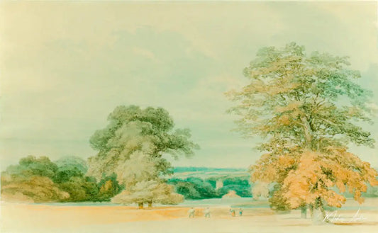 Paysage dans le Kent - William Turner - Reproductions de tableaux et peintures haut de gamme