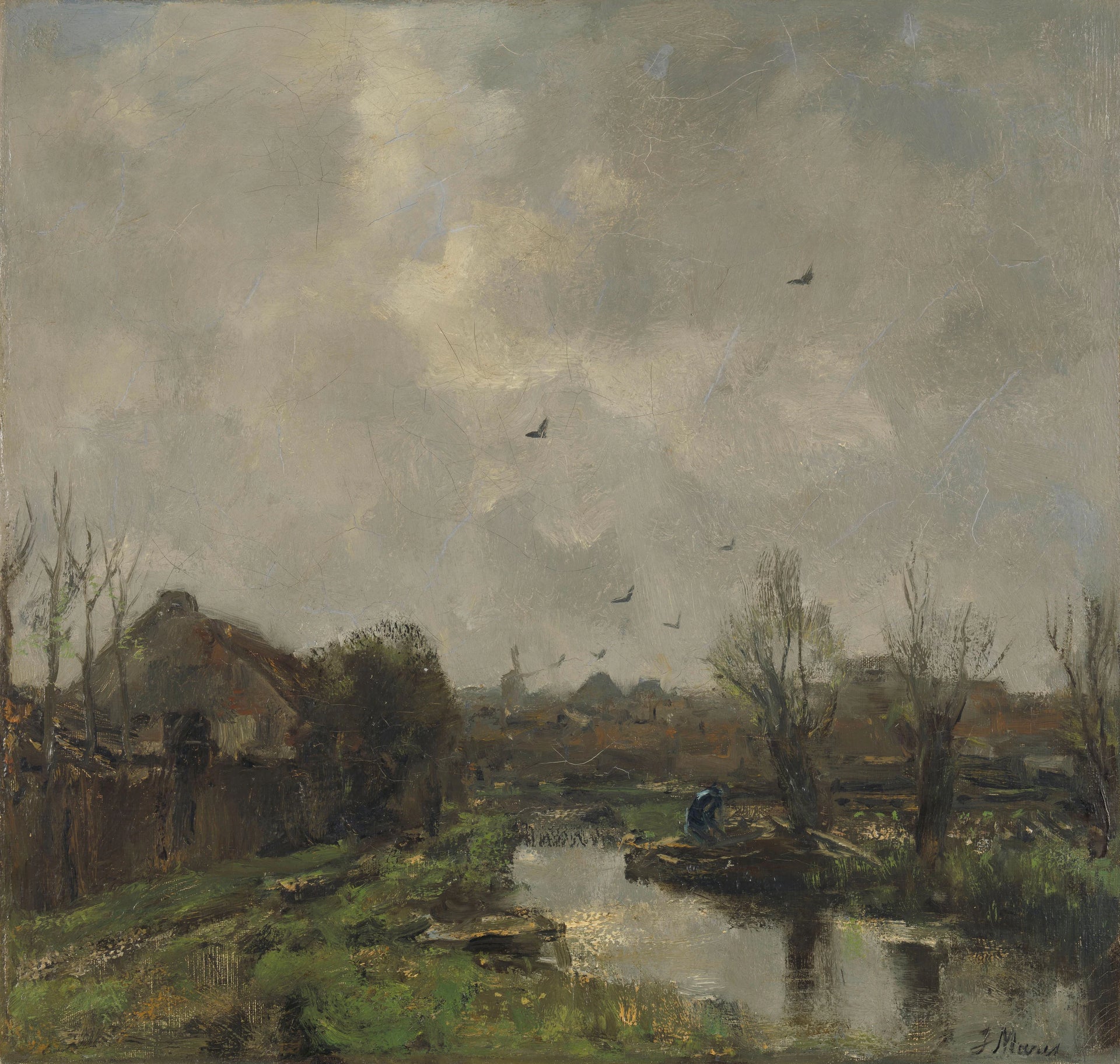 Paysage dans la région de La Haye - Jacob Maris
