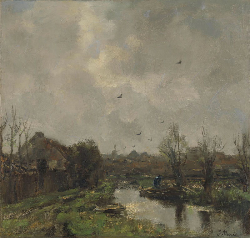 Paysage dans la région de La Haye - Jacob Maris