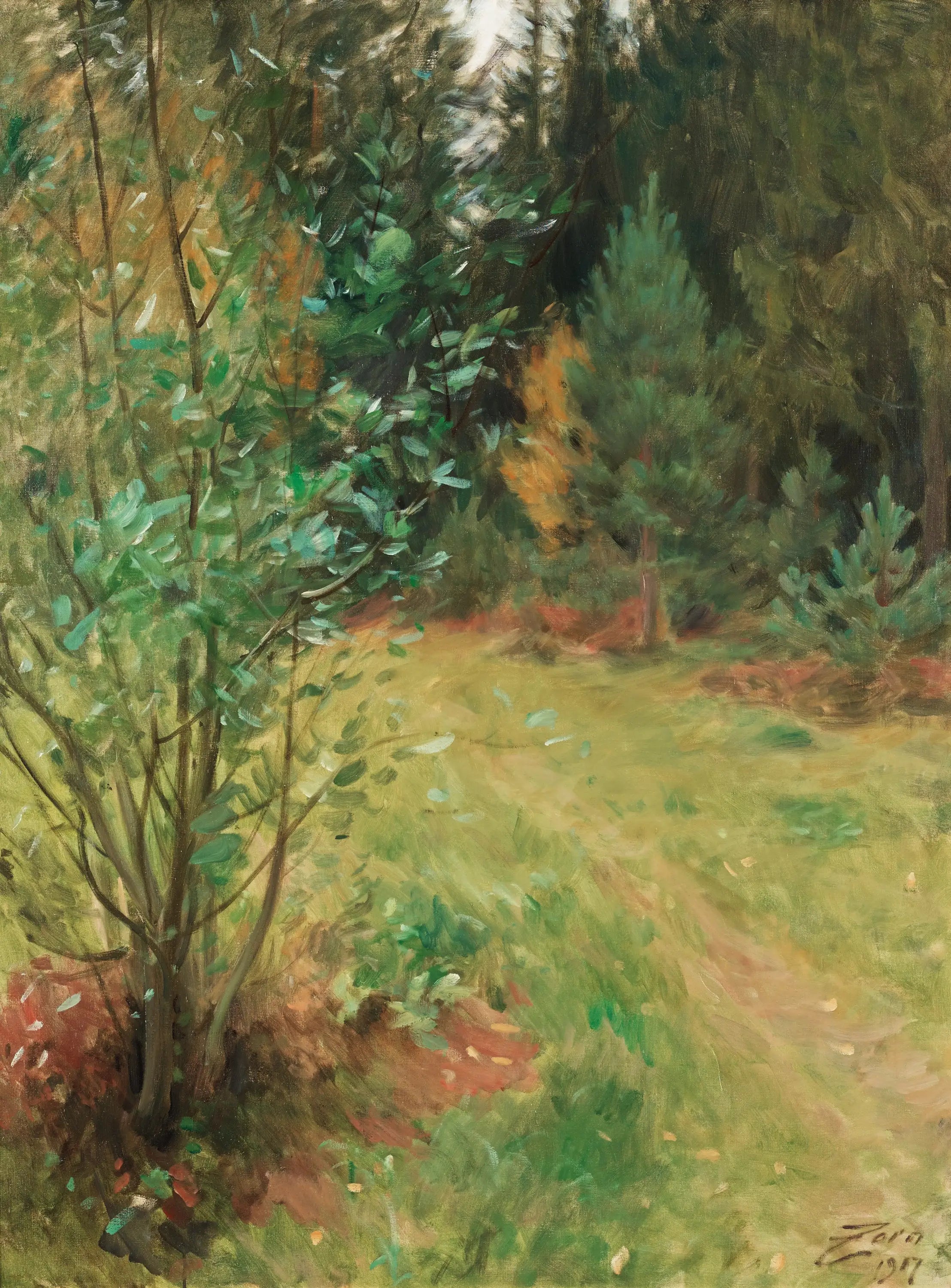 Paysage de Gopsmor - Anders Zorn - Alpha Reproduction