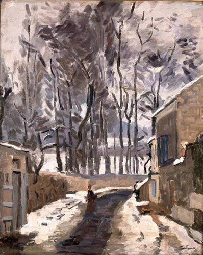 ทัศนียภาพของ Louveciennes - Armand Guillaumin